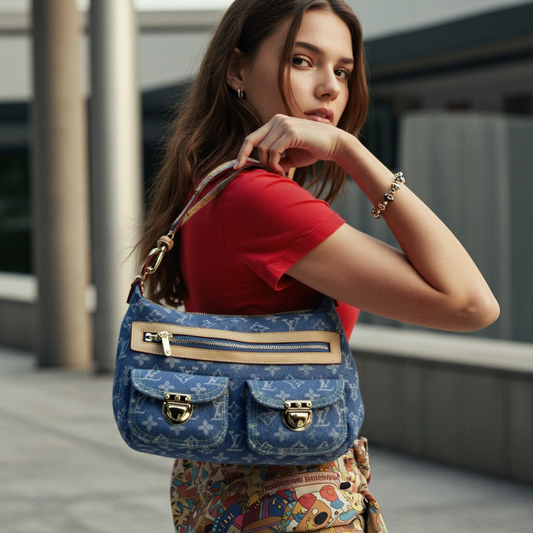 Louis Vuitton Monogram Denim Bag